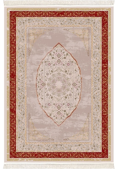 Mink Halı Dijital Baskılı Dj26 120x180 Cm Kiremit