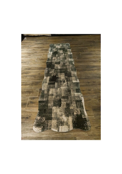 Amorf G060b Yeşil-krem Halı Çok Renkli