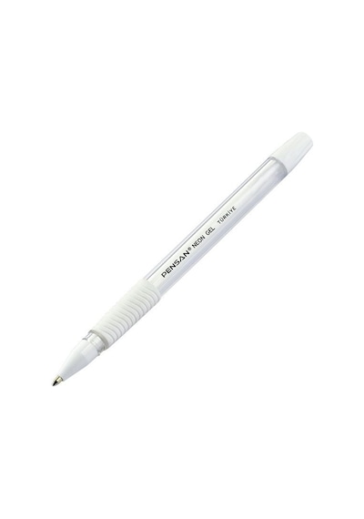 Pensan Tükenmez Kalem Jel 1.0 MM Neon Beyaz