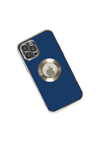 Apple İphone 12 Pro Kılıf Store Silikon - Mavi 0.2M-Çok Renkli