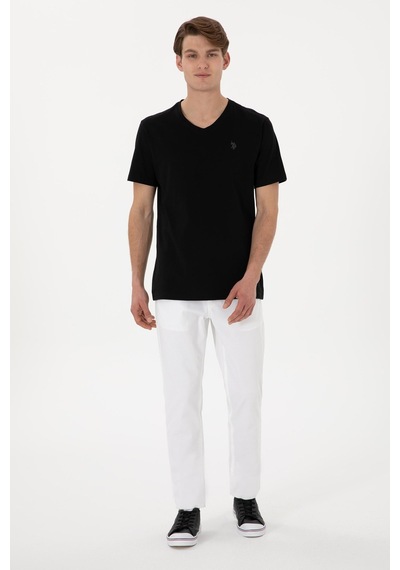 U.S. Polo Assn. Us. Polo Assn. Erkek Tişört 50298043-vr046 SIYAH