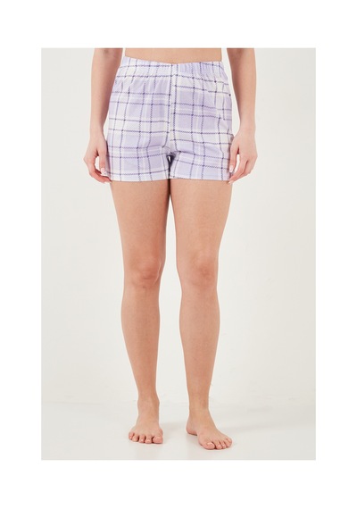 Lela Bayan Pijama Takımı 65790782 Beyaz-lila