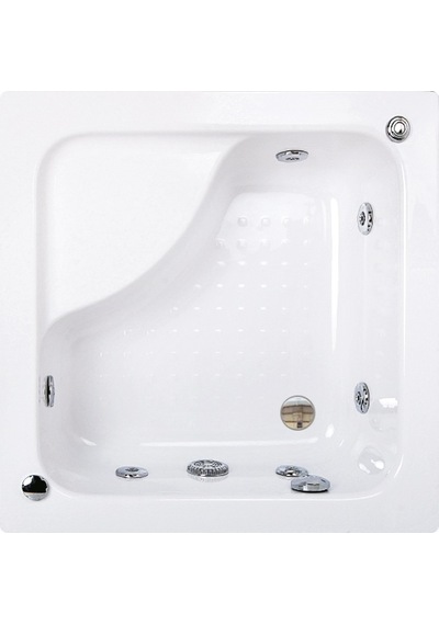 Shower 100X100 Mına Kare Mini Küvet