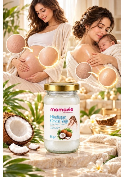 %100 Hindistan Cevizi Yağı 85 Gr Coconut Oil, Cilt, Saç Ve Vücut Bakımı, Anne Bebek Bakım Yağı - 937654007 Diğer