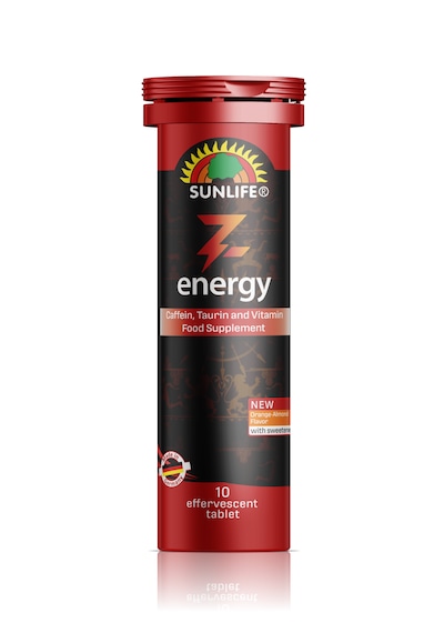 Sunlife Z-energy - Kafein, Taurin Ve Vitamin Gıda Takviyesi