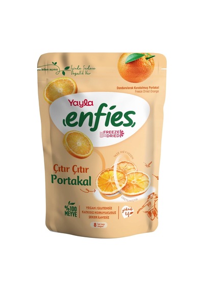 Enfies Freeze Dried Portakal 0.75 LT - 2.5 LT - 12 KG