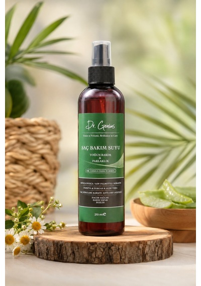 Saw Palmetto Özü Ve Bitkisel Bileşenlerle Zenginleştirilmiş Dökülme Karşıtı Saç Bakım Suyu - 210 Ml