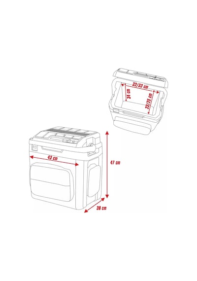 Einhell Te-col 18/27 Li Akülü Oto Buzluk Tek Akülü 4 Ah + Şarj Cihazlı