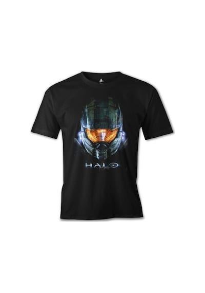 Halo Siyah Erkek Tshirt