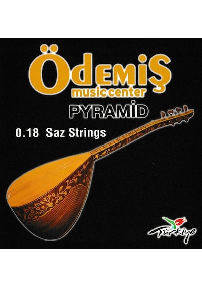Ödemiş Pyramid 0.18 Kısa Sap Bağlama Teli