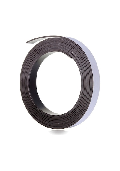 Ay Magnet 2 Metre 20mm Yapışkanlı Şerit Mıknatıs Magnet
