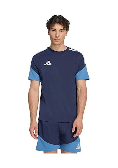 Adidas Tiro26c Tee Erkek Spor T-shirt Jy8889 Lacivert