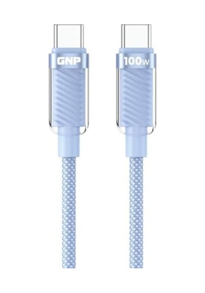 Gnp Transparent Type-c To Type-c 1,2 Metre Mavi