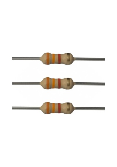 3.3k Ohm 1/4 Watt Direnç 10 Adet Pcs