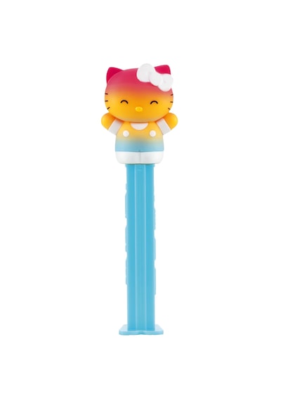 Pez Dispenser Hello Kitty Fullbody Rainbow Meyve Aromalı Şekerleme Makinesi Ve Şekerleme Yedekleri
