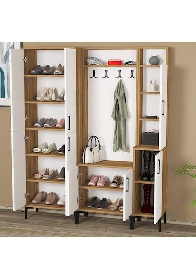 Kalenderdekor1 Kalender Dekor Rose-1-2-4 Rs02 Portmanto Vestiyer Ayakkabılık