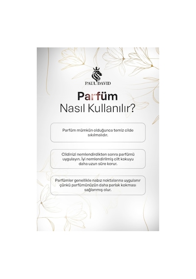 Hediyelik Set Özel Kadın Edp Parfüm Ve Mor Deri Kartlık- Vanilya, Kahve, Armut Notalari, K-307-1 Amber