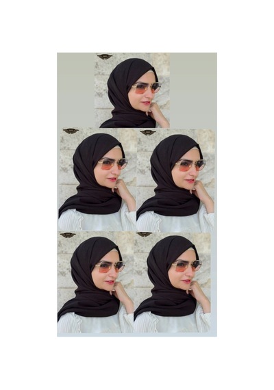 Aldaıyr 5 Krep Şal 180x70 Çok Renkli0509