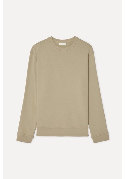 Mudo Erkek Erkek Bej Comfort Fit Bisiklet Yaka Sweatshirt 1272162