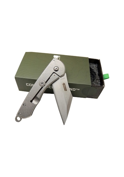 Crkt Jettison 6820 Wy Beyaz Kamp / Outdoor Çakı 18,5cm - Yarı Oto Beyaz