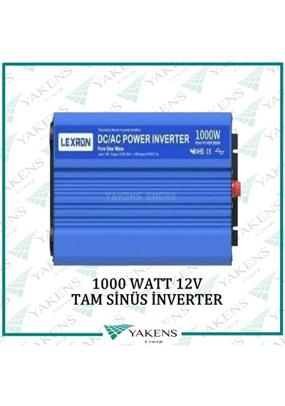 Lexron 1000 Watt 12v Tam Sinüs İnverter Lexron