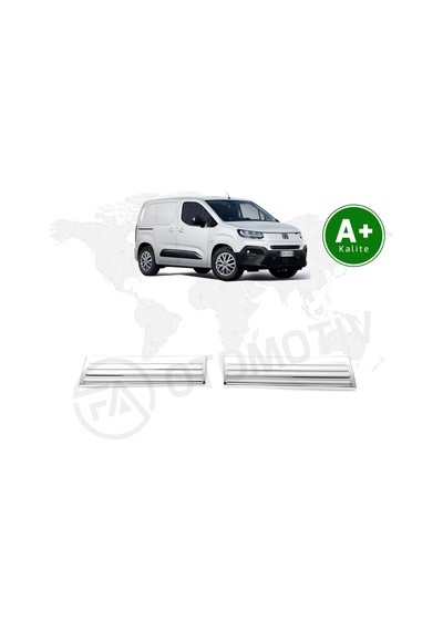 Fiat Doblo Panelvan Krom Kapı Eşiği Kaplaması 2024 Model Ve Sonrası