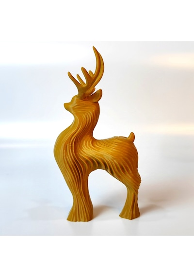 Dekoratif Ren Geyik Figürü Modern Tasarım 15 Cm