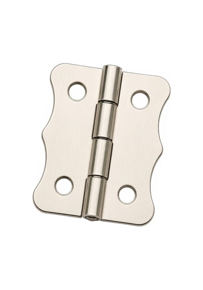 Nikel 100 Adet Papatya Menteşe Düz 40x30 Mm - Dekoratif Çerçeve Fener Sandık Kutu Menteşesi Sarı