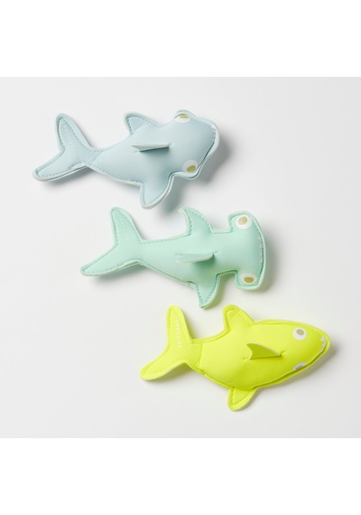 Sunnylife - Salty The Shark Deniz Ve Havuz Dalış Oyuncakları Altın
