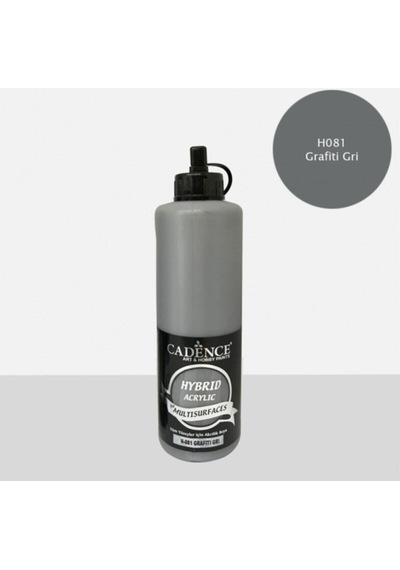 H-081 Grafıty Gri 500 Ml Multısurface Hybrıd Akr. Grafiti081 Grafiti081