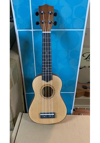 Karma Markalardan Üst Soprano Masif Maun Ağacı Ukulele