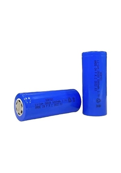 Icr26650 Li-ıon 3.7v 5000mah 3c Şarjlı Pil