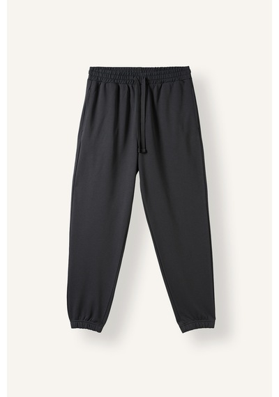 Defacto Slim Fit Bağcıklı Fermuar Cepli Pike Jogger Eşofman Altı E9427ax26auar104 Antrasit-ar104