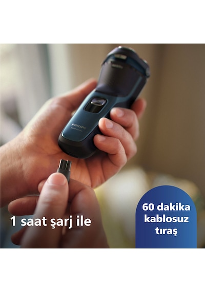Philips 3000 Serisi Islak & Kuru Elektrikli Tıraş Makinesi - S3144/00