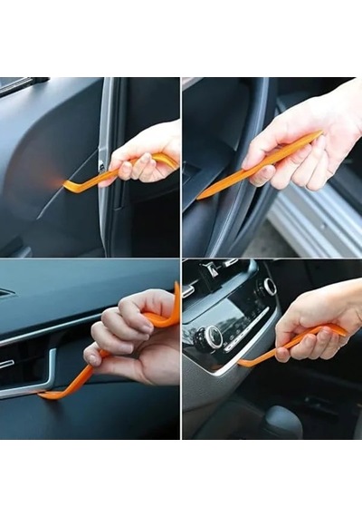 4 Parça Oto Trim Sökme Aparatı Seti, Esnek Ve Çizmez Tasarıma Sahip