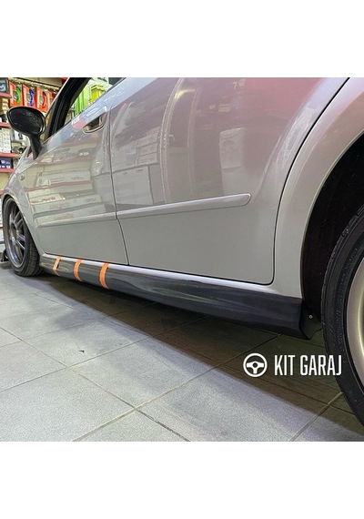 Kit Garaj Fiat Linea Yan Marşpiyel Plastik Boyasız