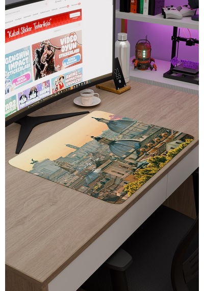 Vatikan V1 48x40 Xl Gaming Kauçuk Kaymaz Taban Mouse Pad Fare Altlığı