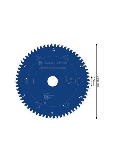 Professional Accessories 2608642493 Expert Daire Testere Bıçağı, Multi 216 X 30 X 2,4 Mm Z64t