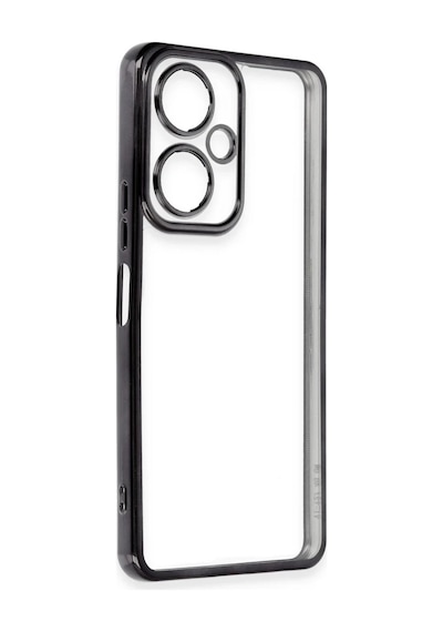 Vivo Y27 Kılıf Razer Lensli Silikon - Siyah 0.2M-Çok Renkli