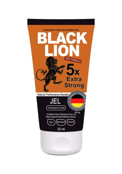 Black Lion Erkeklere Özel Maçalı Ginsengli Krem 50 Ml