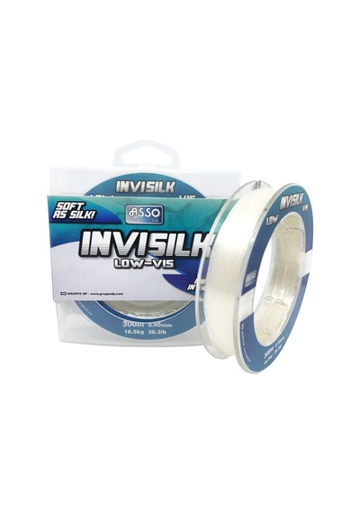 Asso Invisilk Surf Casting 300mt Monofilament Misina Beyaz Standart - 0.28 Mm