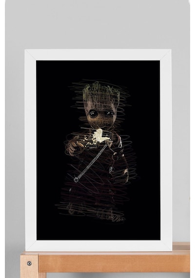 Baby Groot Çerçeveli Tablo Guardians Of The Galaxy - Estetik Poster