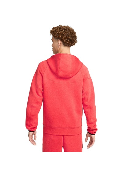 Nike Tech Fleece Erkek Kırmızı Günlük Stil Sweatshirt