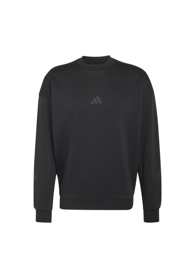 Black Adidas Erkek Günlük Sweatshirt M Z.n.e. Crw Kf3771 siyah