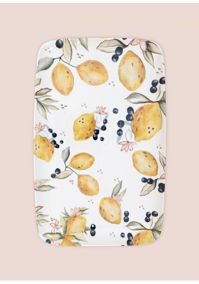 The Mia Limoncello Dikdörtgen Servis 35x16 Cm Lmn021 Çok Renkli
