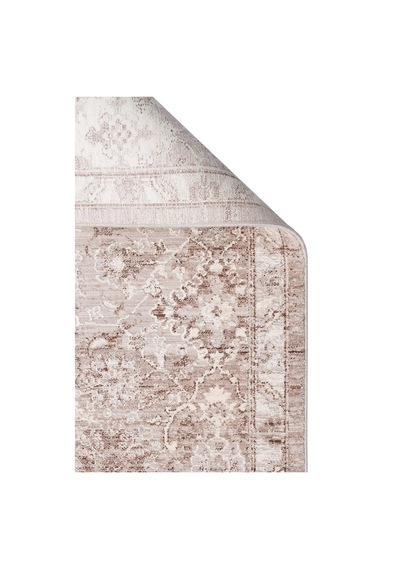 Eko Halı Mahal Mood 07 Beige Polyester Akrilik Klasik Desenli Premium Salon Halısı Bej