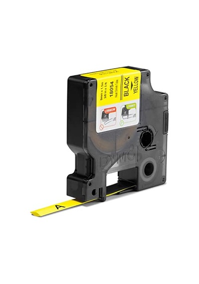 Rhinopro, Isıyla Küçülen Şerit 9 Mm X 1.5 Mt , Sarı/siyah - 18054 Genel