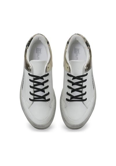 Butigo 26k-136 Beyaz Kadın Sneaker 000000000102709497 Beyaz-altın