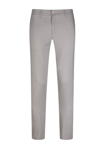 Hatemoğlu Gri Regular Fit Yandan Cepli Pamuklu Jogger Pantolon