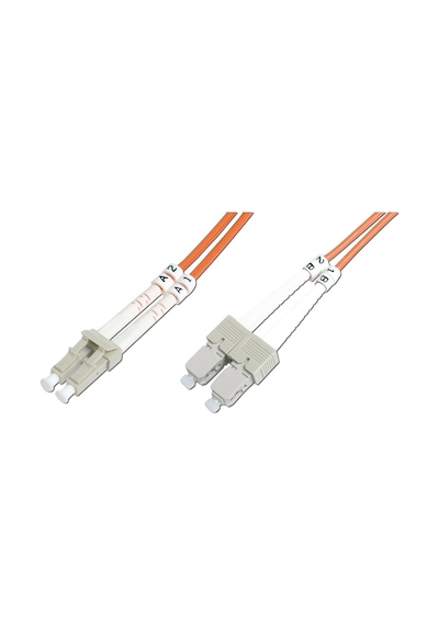 Beek Lc-sc Fiber Optik Patch Kablo, Multimode Om 2 50/125 Duplex, 3.0mm, Lszh, 10 Metre-18987